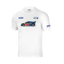 Sparco M-Sport Mens Car T-shirt white