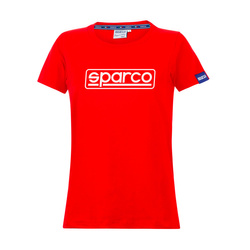 Sparco Ladies FRAME T-shirt red