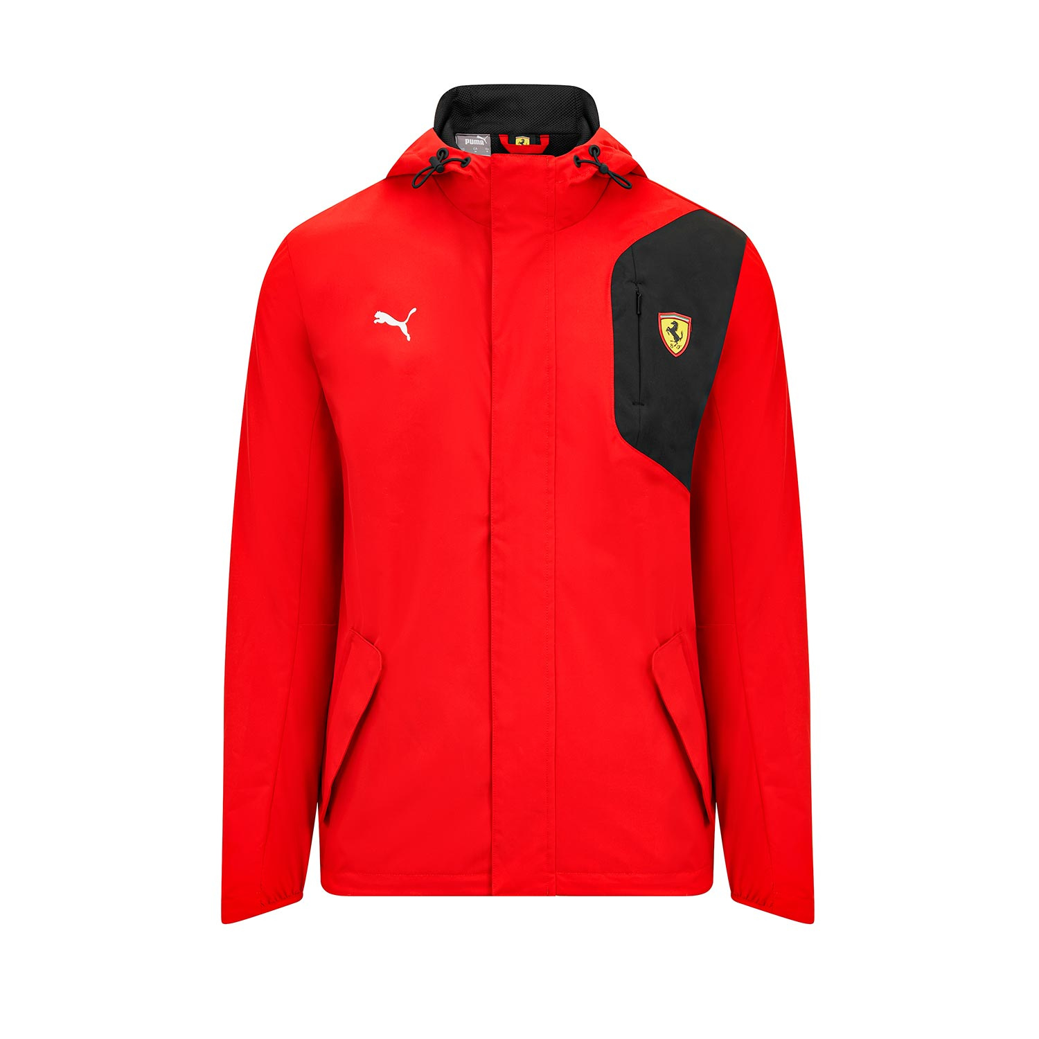 2024 Mens Rain Jacket Red Ferrari F1 Wind Jackets Men s Rallymerchandise.eu