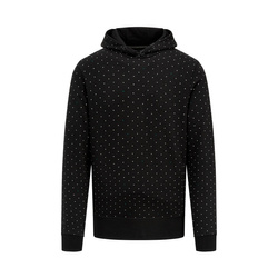  Men's Hoodie Polka Dot Black Mercedes AMG F1