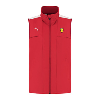 2025 Ferrari F1 Mens Logo Gilet Red