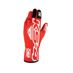 OMP KS-4 MY23 Karting Gloves Red