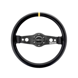 Sparco R215 Flat Leather Steering Wheel