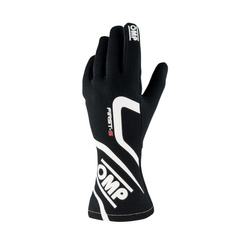 OMP FIRST-S MY20 Racing Gloves Black (FIA)