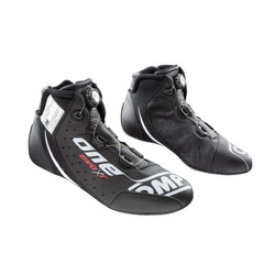 OMP ONE EVO X R Racing Shoes Black (FIA )