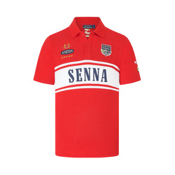 2024 Ayrton Senna F1 Men's Legacy Patchwork Polo