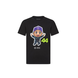 2024 Mercedes AMG F1 Children's Caricature Graphic LH T-shirt