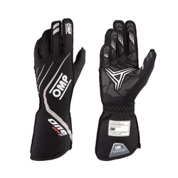 OMP ONE EVO X Racing Gloves Black (FIA)