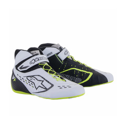 Alpinestars TECH 1-KX V2 Karting Shoes White/Yellow