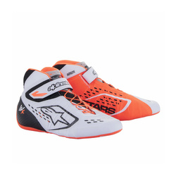 Alpinestars TECH 1-KX V2 Karting Shoes White/Orange